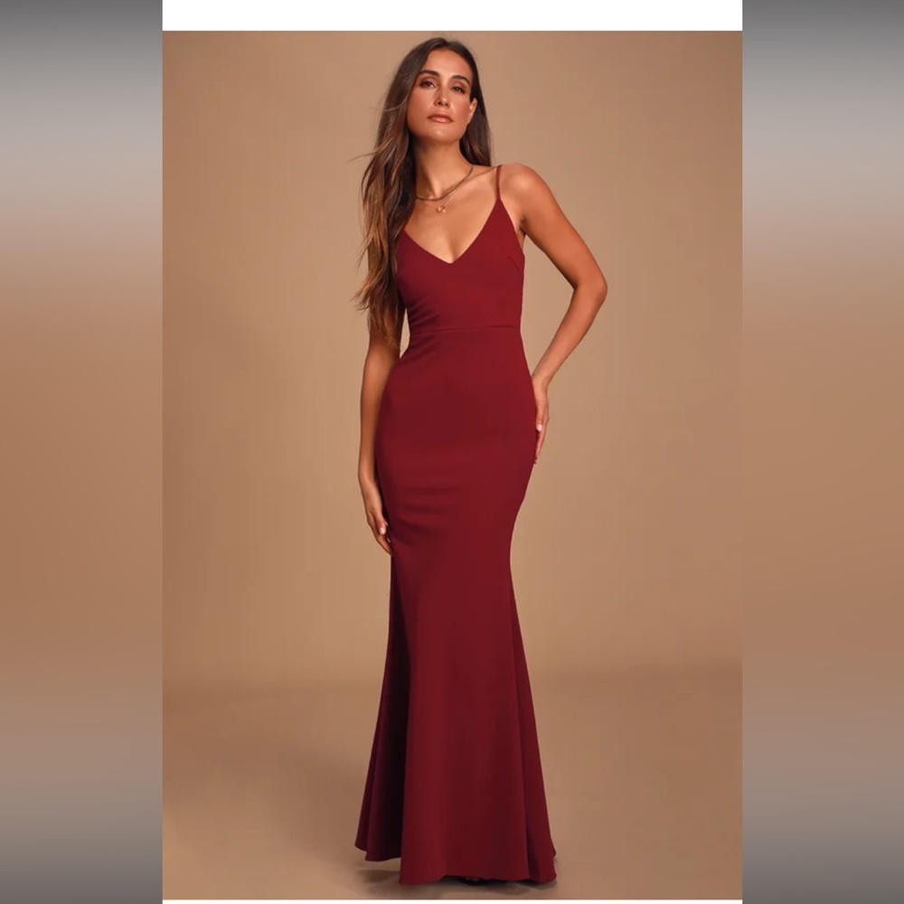 Lulu’s Red Formal Dress